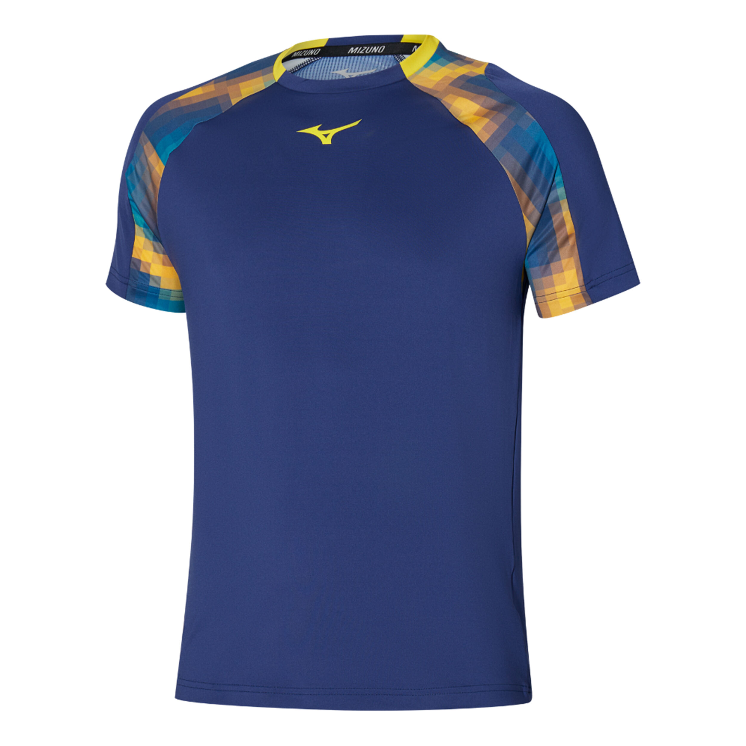 Mizuno Frontier Shadow T-shirt Hommes - Bleu