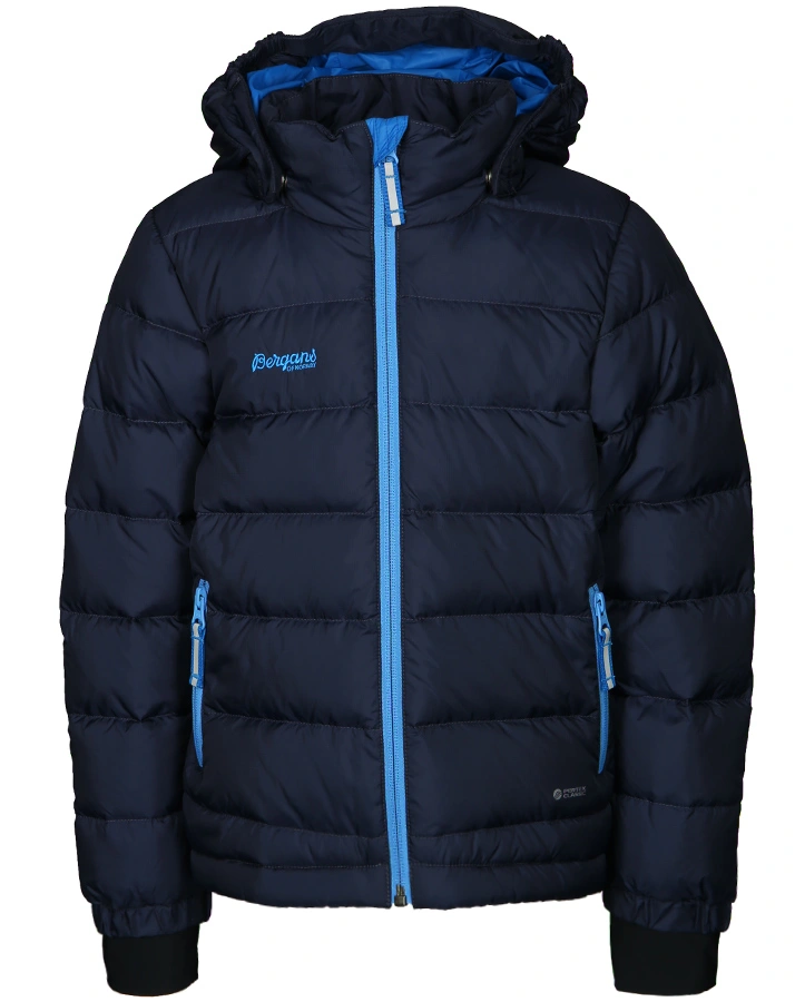 Daunen-Jacke DKids mit abnehmbarer Kapuze in navy