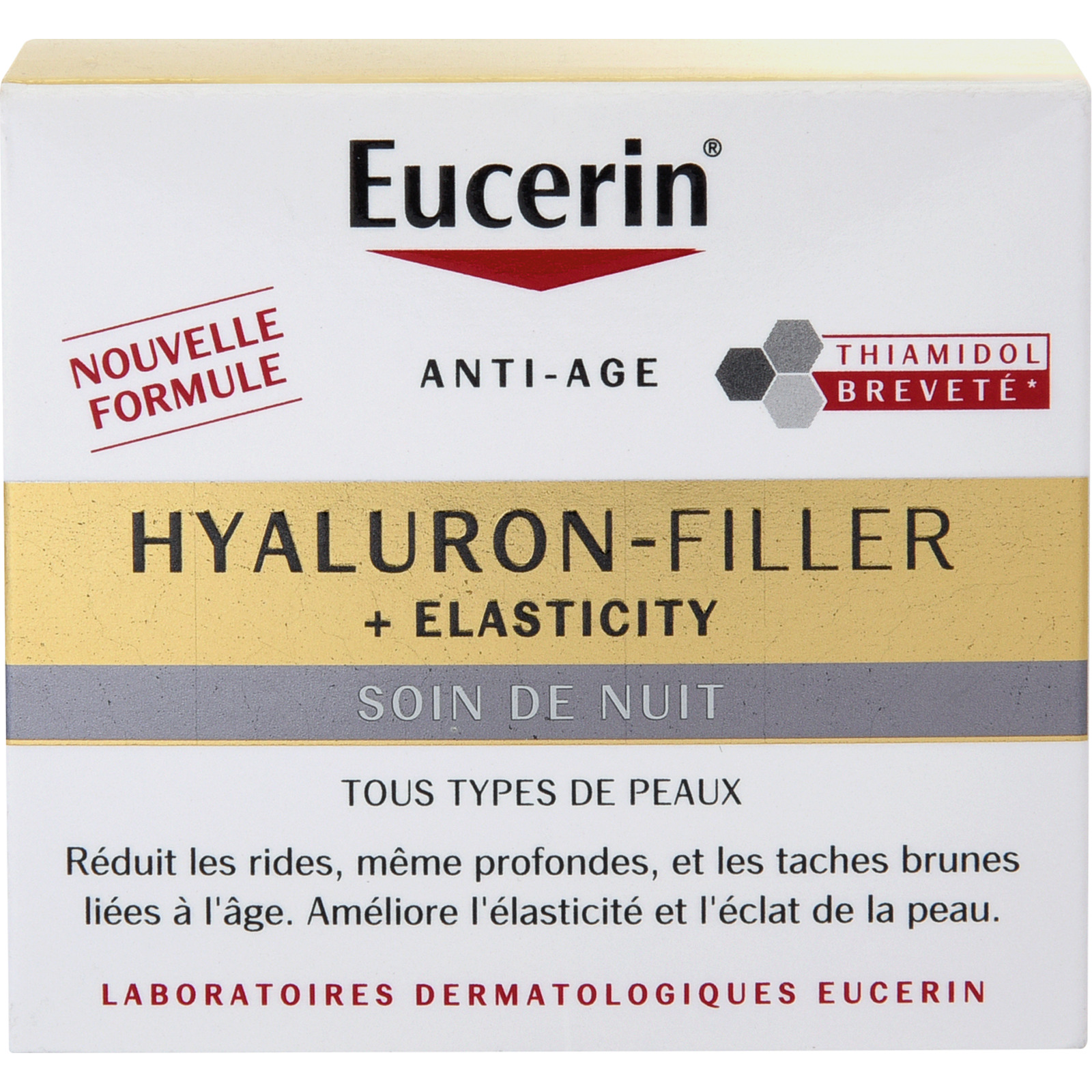 Eucerin Nachtpflege Hyaluron Filler + Elasticity 50 ml