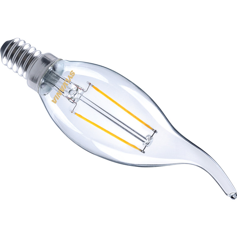 Sylvania ToLEDo LED lamp filament kaars helder E14 2.5W 250lm 2700K