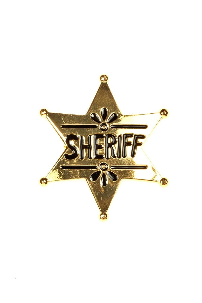 Sherrif Badge Goud