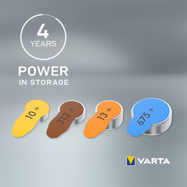 Varta 13 høreapparatsbatterier 7042215 (6-pk)