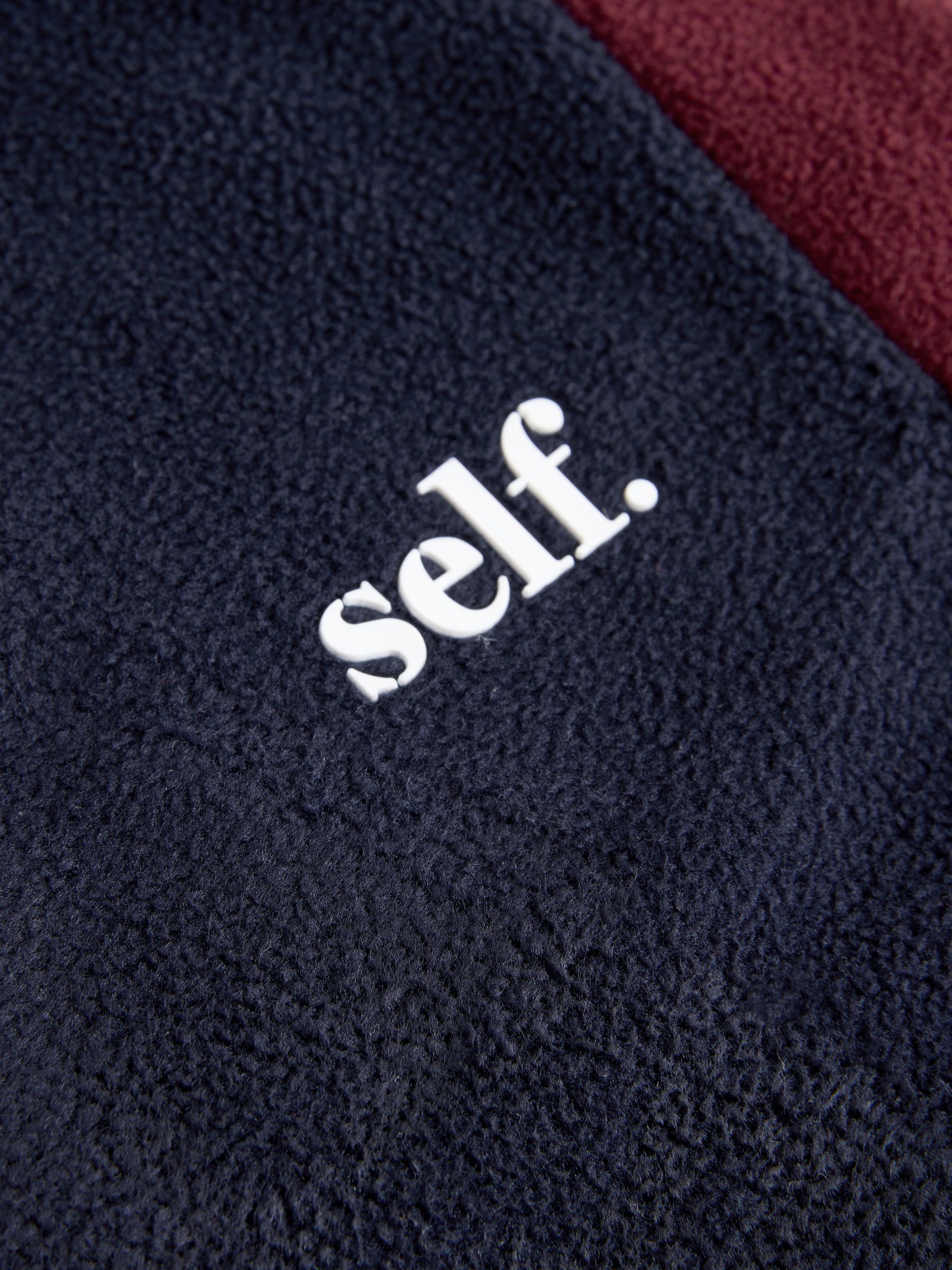 self. Wide Leg Fleece Joggers