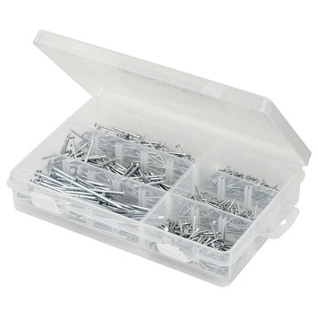 GAMMA spijker assortiment verzinkt 1000 stuks