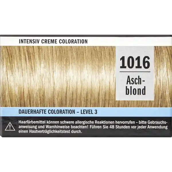 Intensiv Creme Coloration 1016 Aschblond