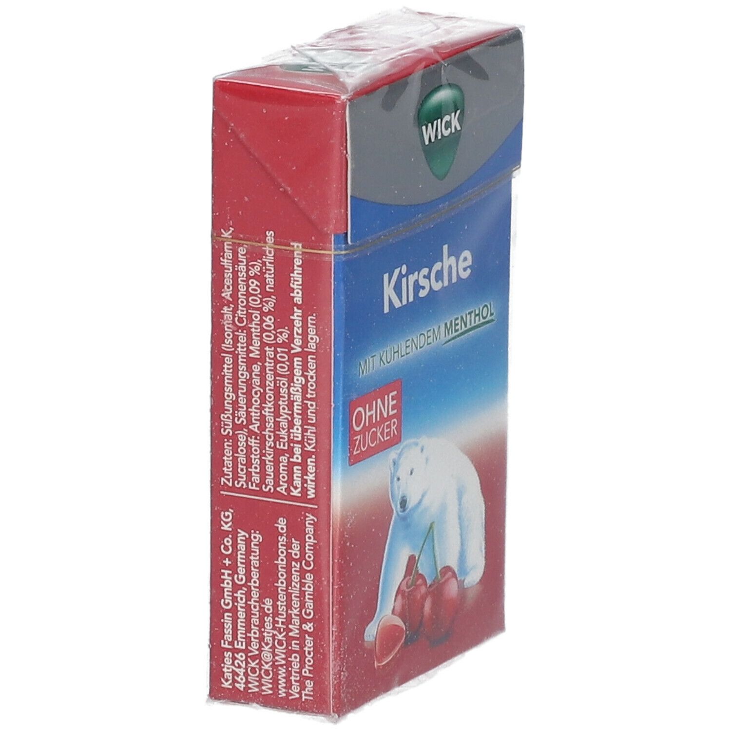 WICK Kirsche & Eukalyptus ohne Zucker
