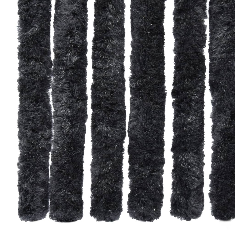 Moustiquaire anthracite 56x200 cm chenille
