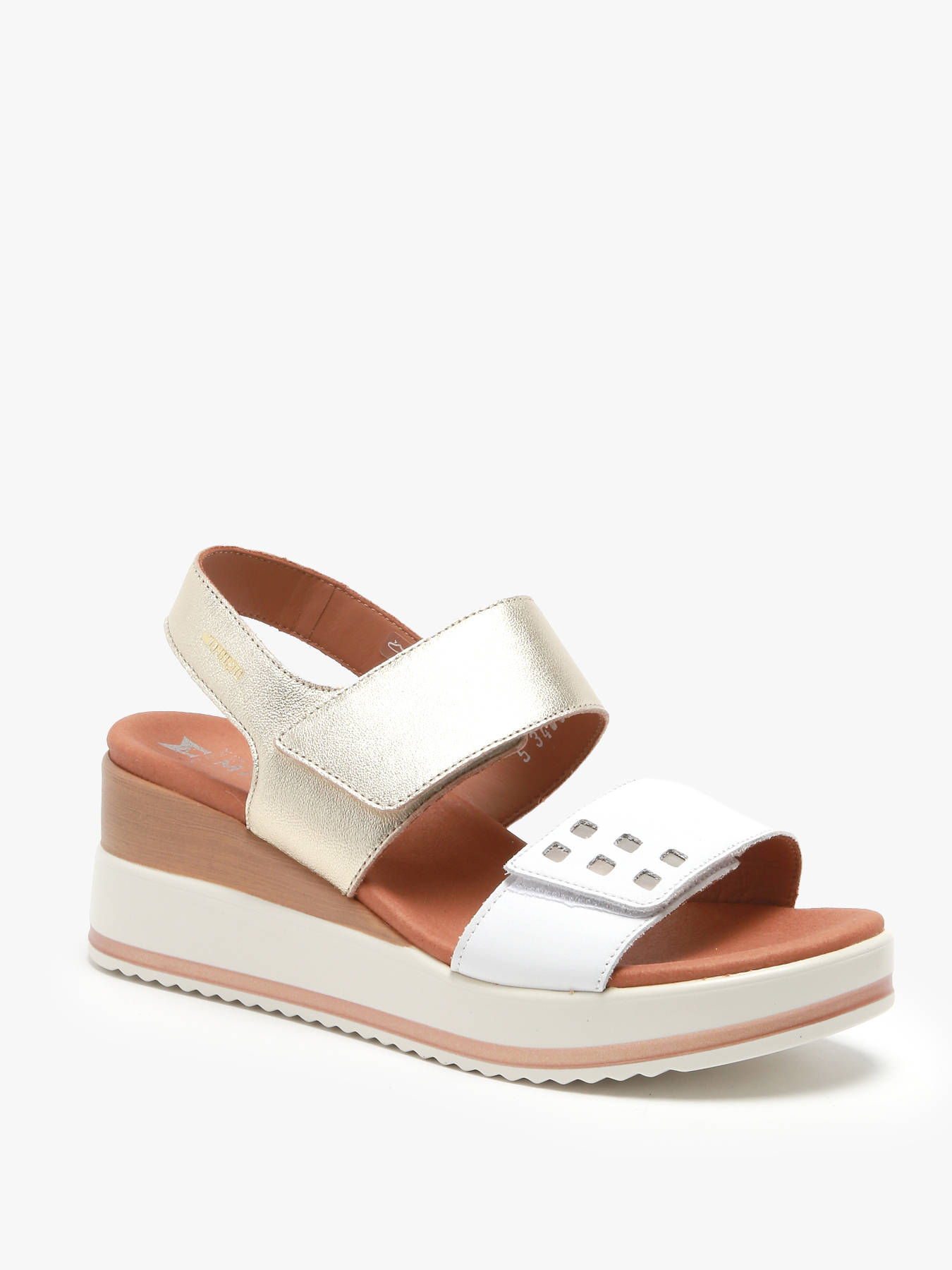 Sandales velcro en cuir MEPHISTO