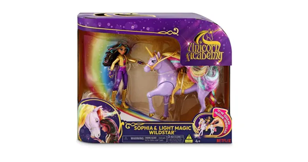 Puppe Sophia & Einhorn