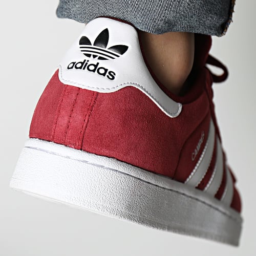 Baskets Campus 2 ID9842 Classic Burgundy Footwear White Core Black