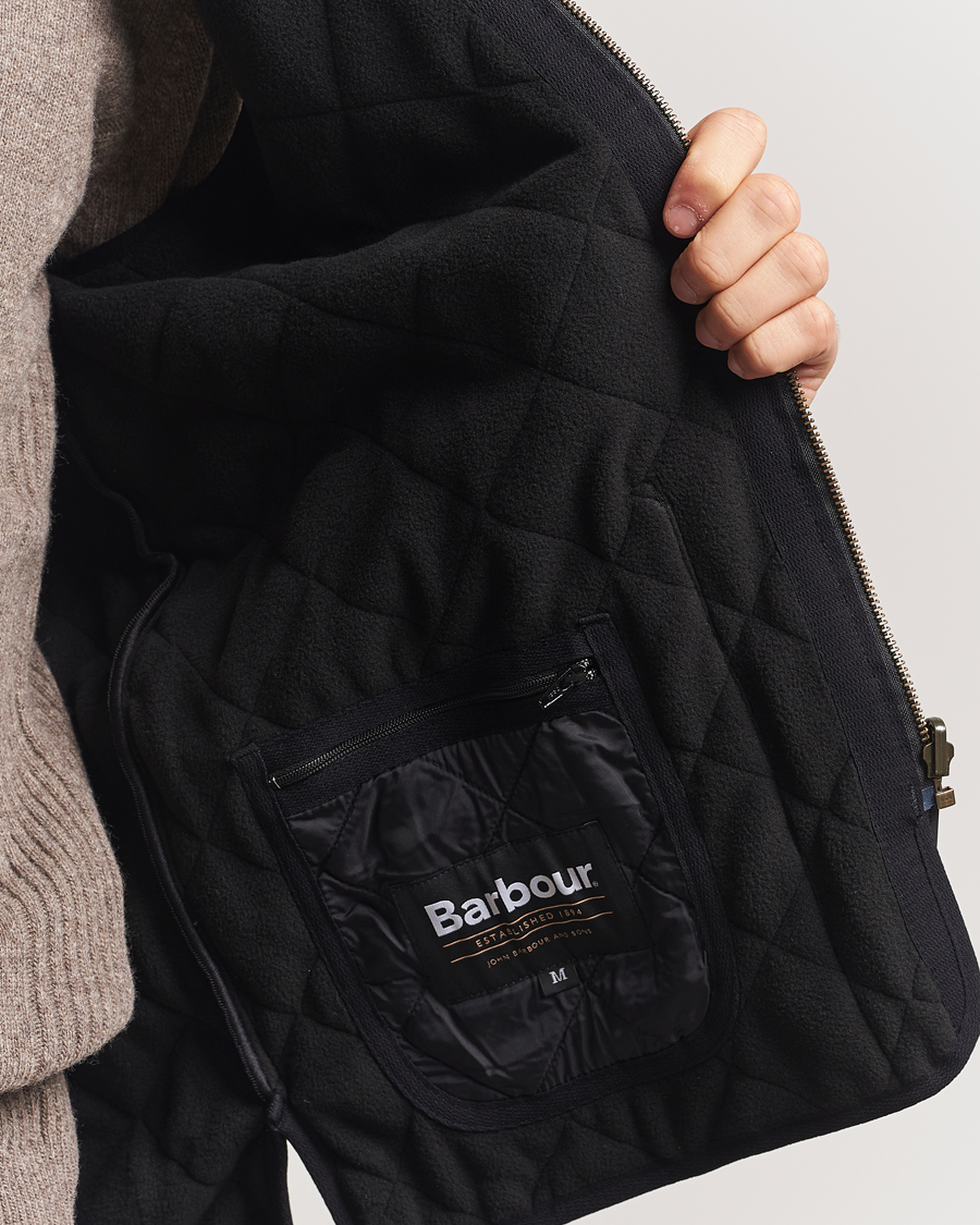 Barbour Lifestyle Quilt Waistcoat/Zip-In Liner Black