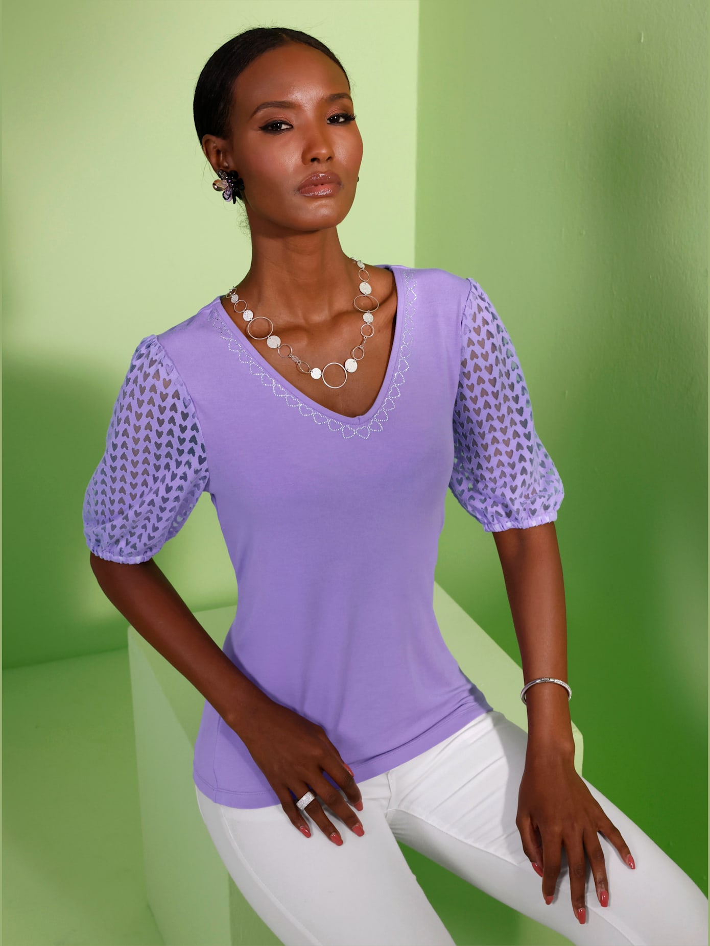 T-shirt viscose