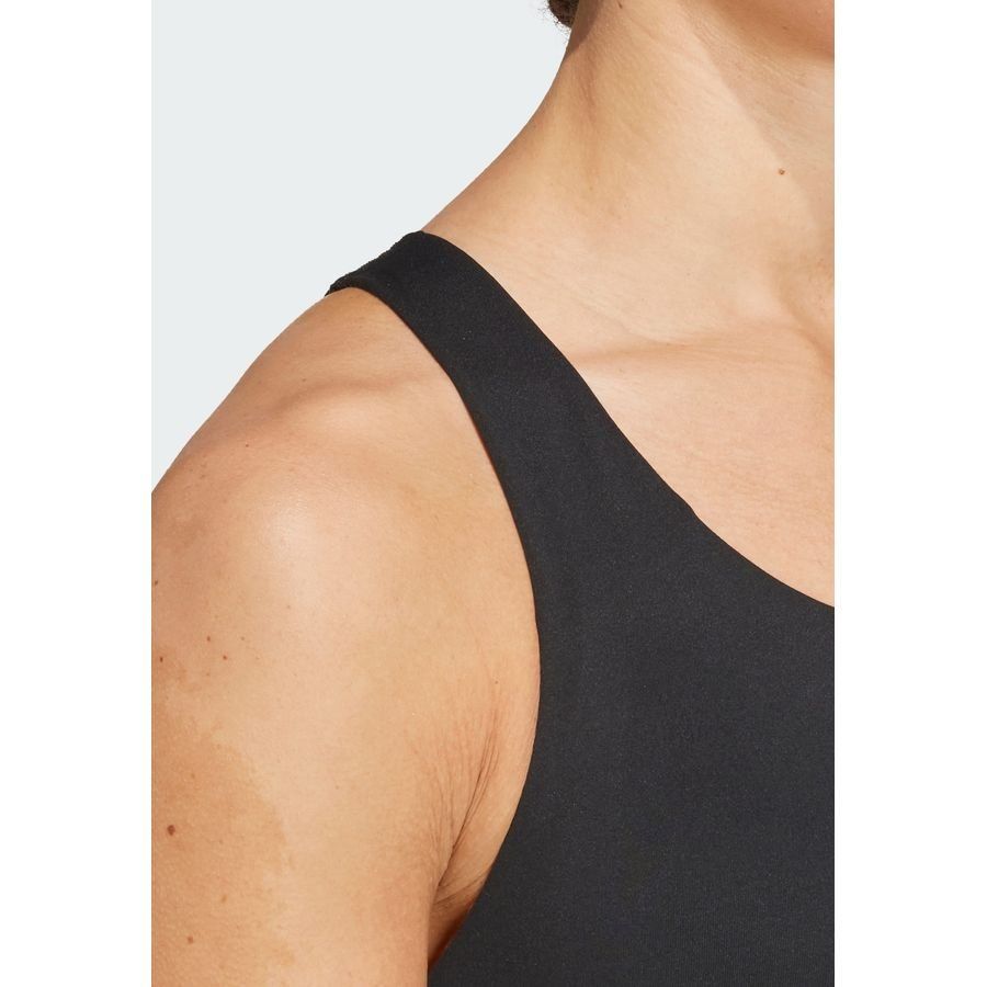 Adidas Débardeur brassière All Me Long Line maintien moyen