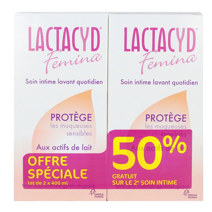 Soin intime lavant 2x400ml