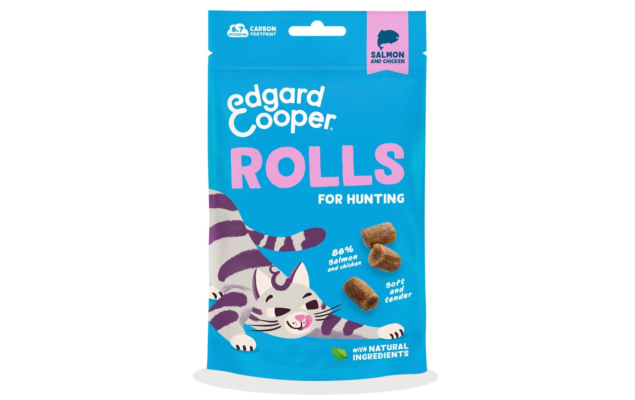 Katzen-Snack Rolls Lachs 45 gSnack für Katzen