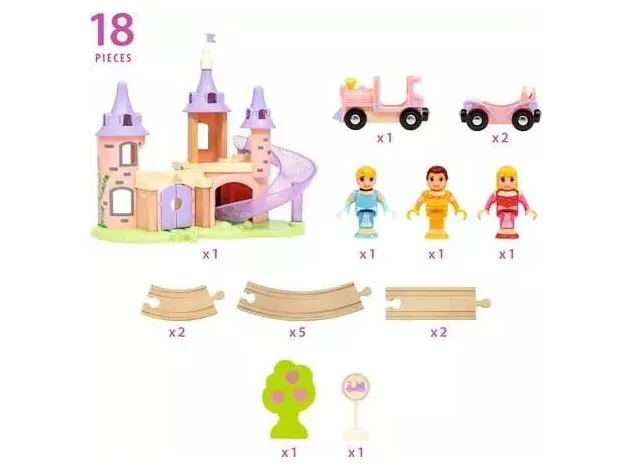 BRIO Disney Princess 33312 Slot sæt
