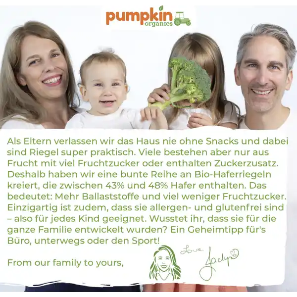 Bio Haferriegel mit Dattel & Kokosnuss