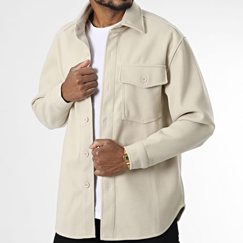 Surchemise T969 Beige