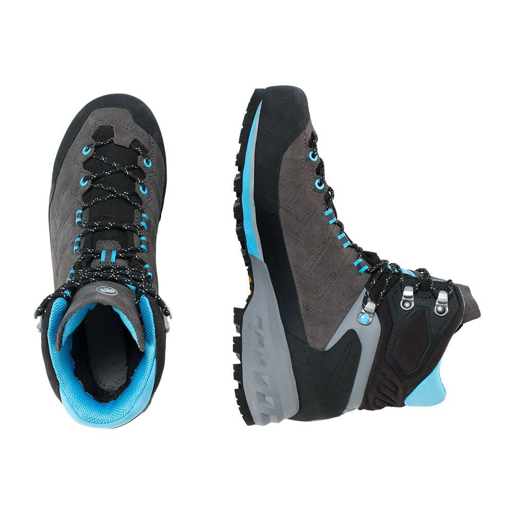 Mammut KENTO TOUR HIGH GTX - Chaussures de randonné Femme dark titanium-whisper