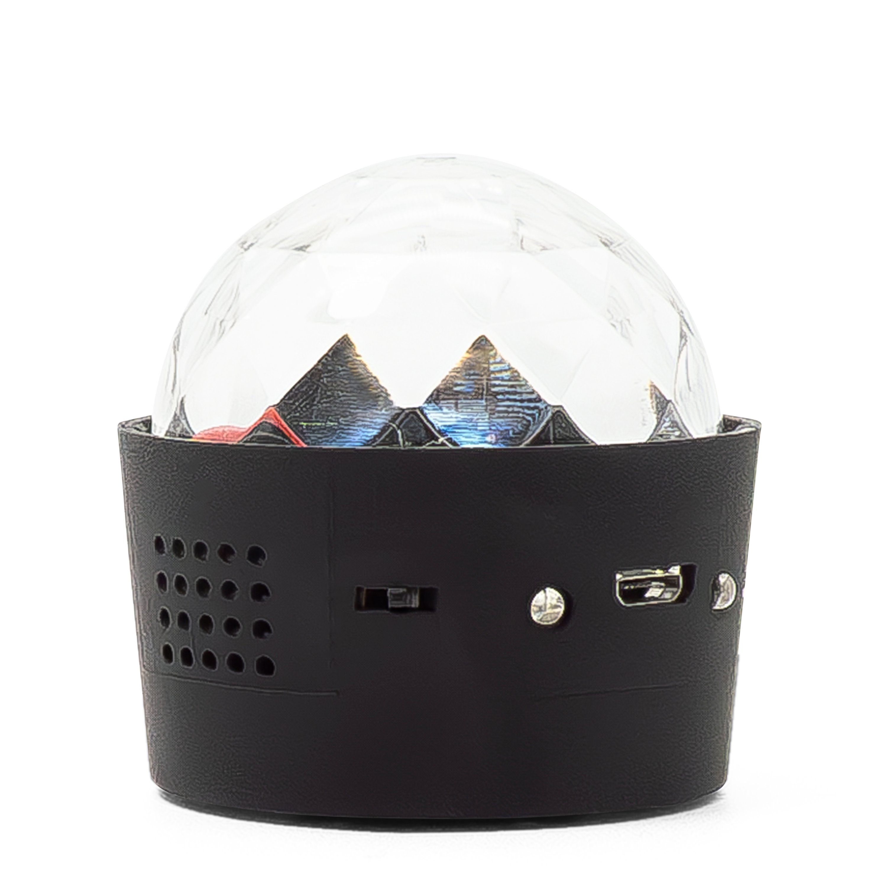 (Ø5cm) Soundgesteuerte Mini LED Discokugel Multicolor Partylicht (RGB Farben)
