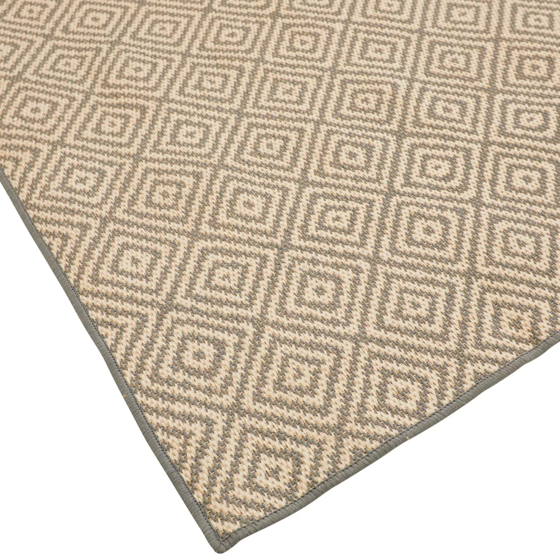 Tapis d'extérieur rectangulaire (150 x 100 cm) Ilanga Gris