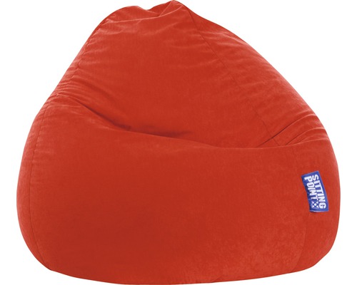 Zitzak Sitting Point Zitzak Easy L ca. 120 liter tomaat 70x90 cm