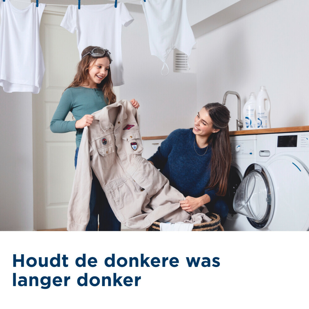 Neutral Vloeibaar Wasmiddel Zwart 20 Wasbeurten1 liter