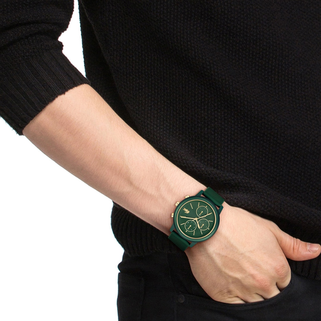 Lacoste 12.12 Move Day Date Grün