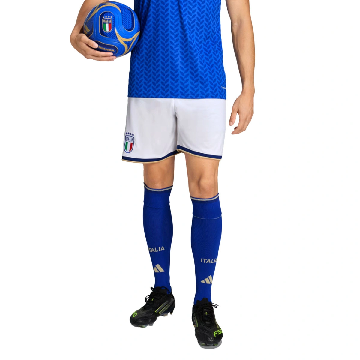 Calções adidas Itália Primeiro Equipamento Mundial 2026
