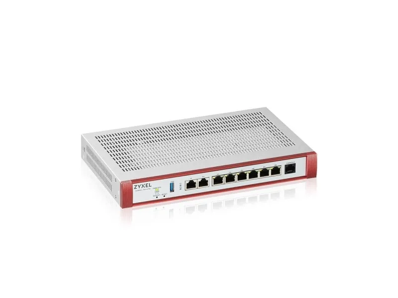 Zyxel ZyWALL USG FLEX 200HP - Firewall - 1GbE, 2.5GbE - cloud-administreret