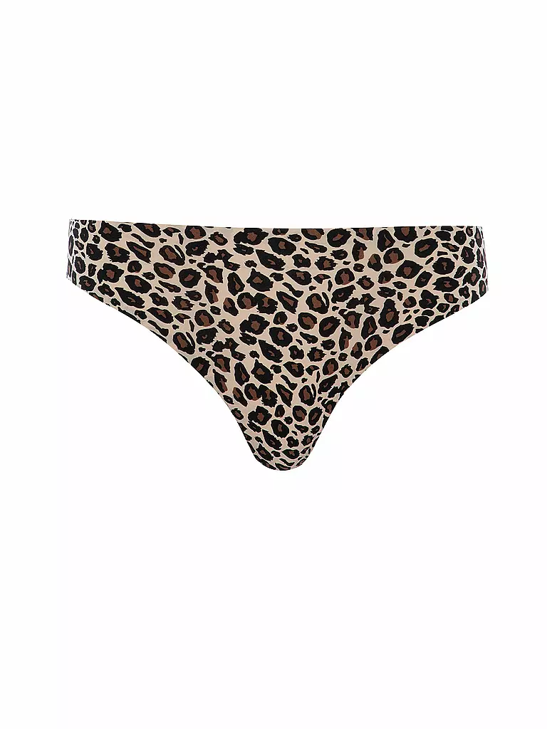 CHANTELLE String SOFTSTRETCH leopard nude braun