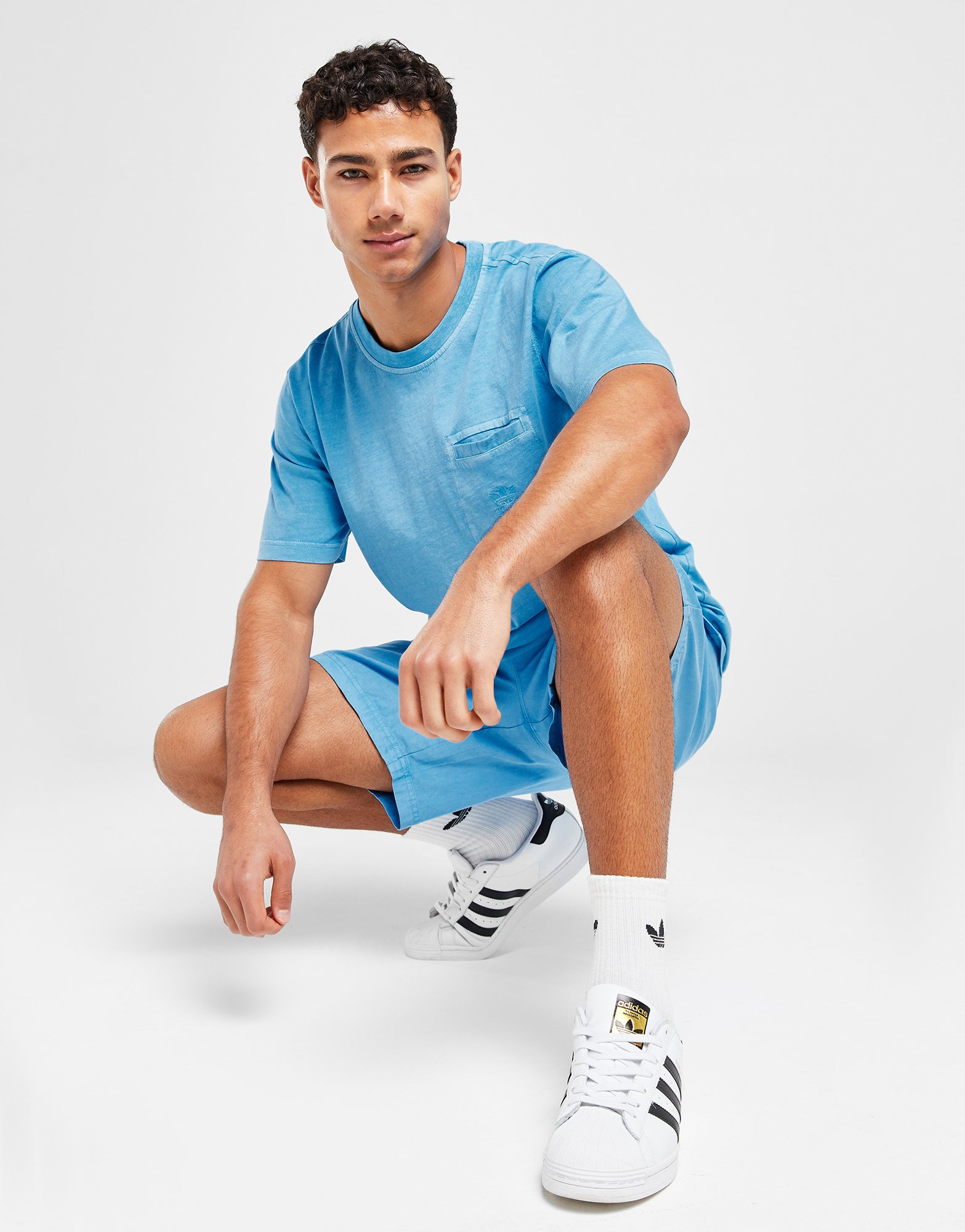 adidas T-shirt poche Trèfle Essentials + Dye
