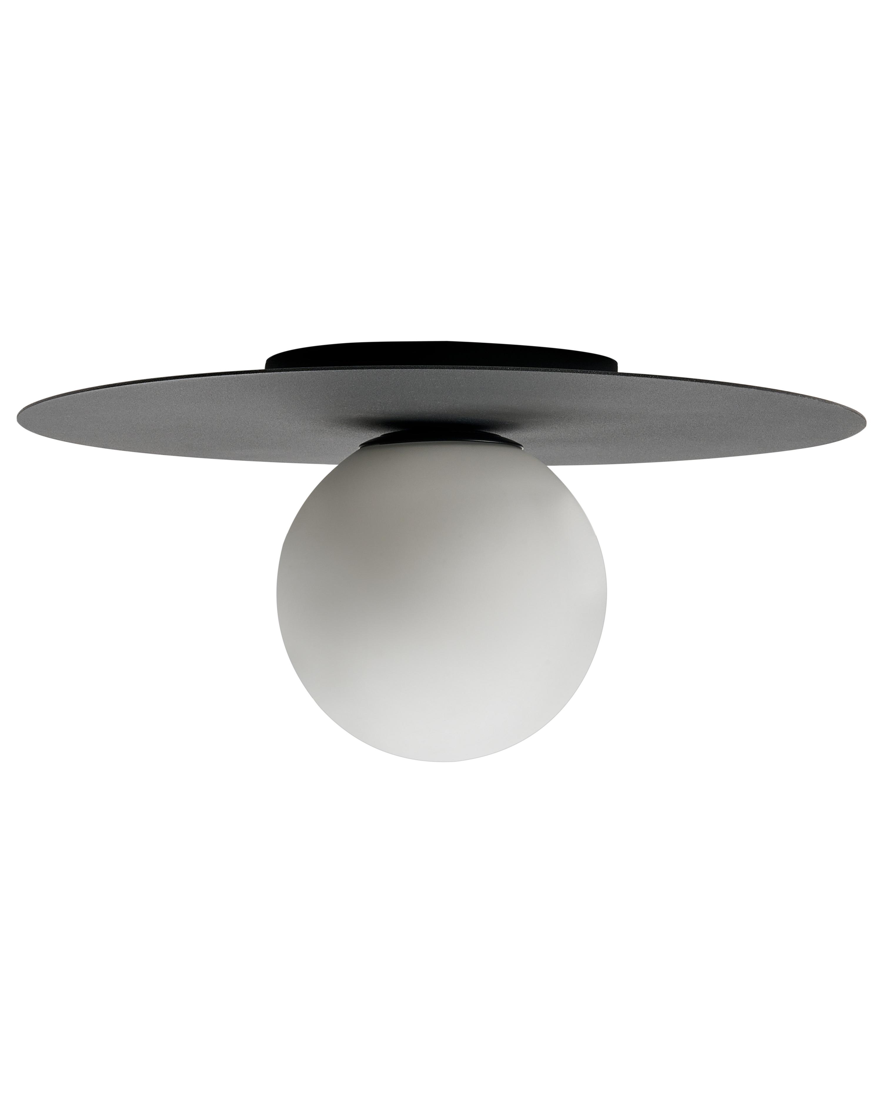 Plafondlamp TARDES Metaal Zwart