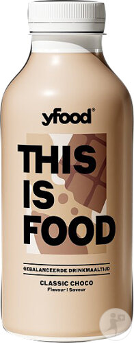 Yfood This Is Food Boisson-Repas Chocolat Flacon 500ml