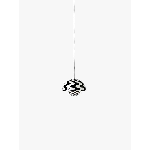 &Tradition Flowerpot VP1 Pendel, Black/White Pattern