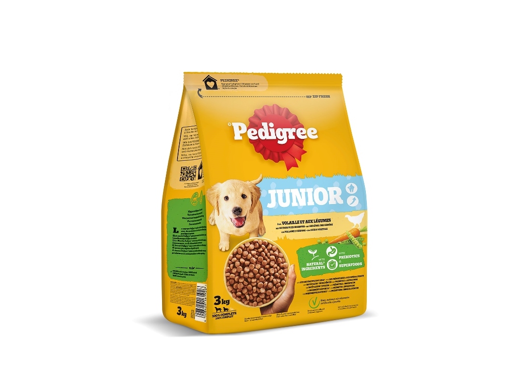 RAÇÃO PARA CÃO PEDIGREE JÚNIOR 3KG