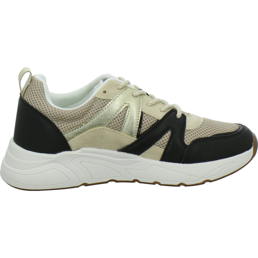 Poelman Sneaker Damen Beige-kombi