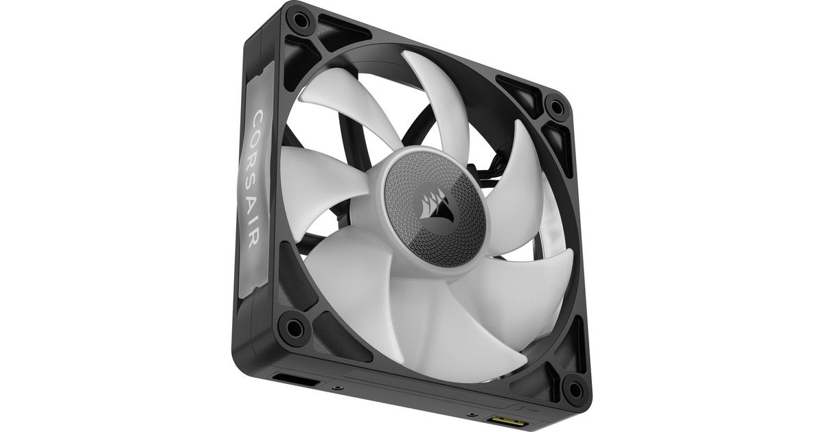 CorsairiCUE LINK RX120 RGB Starterskit case fans  (Zwart, 3 stuks, 120 x 120 x 25 mm, PWM)