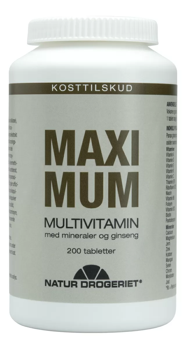 Natur-Drogeriet Maximum - 200 tabl.