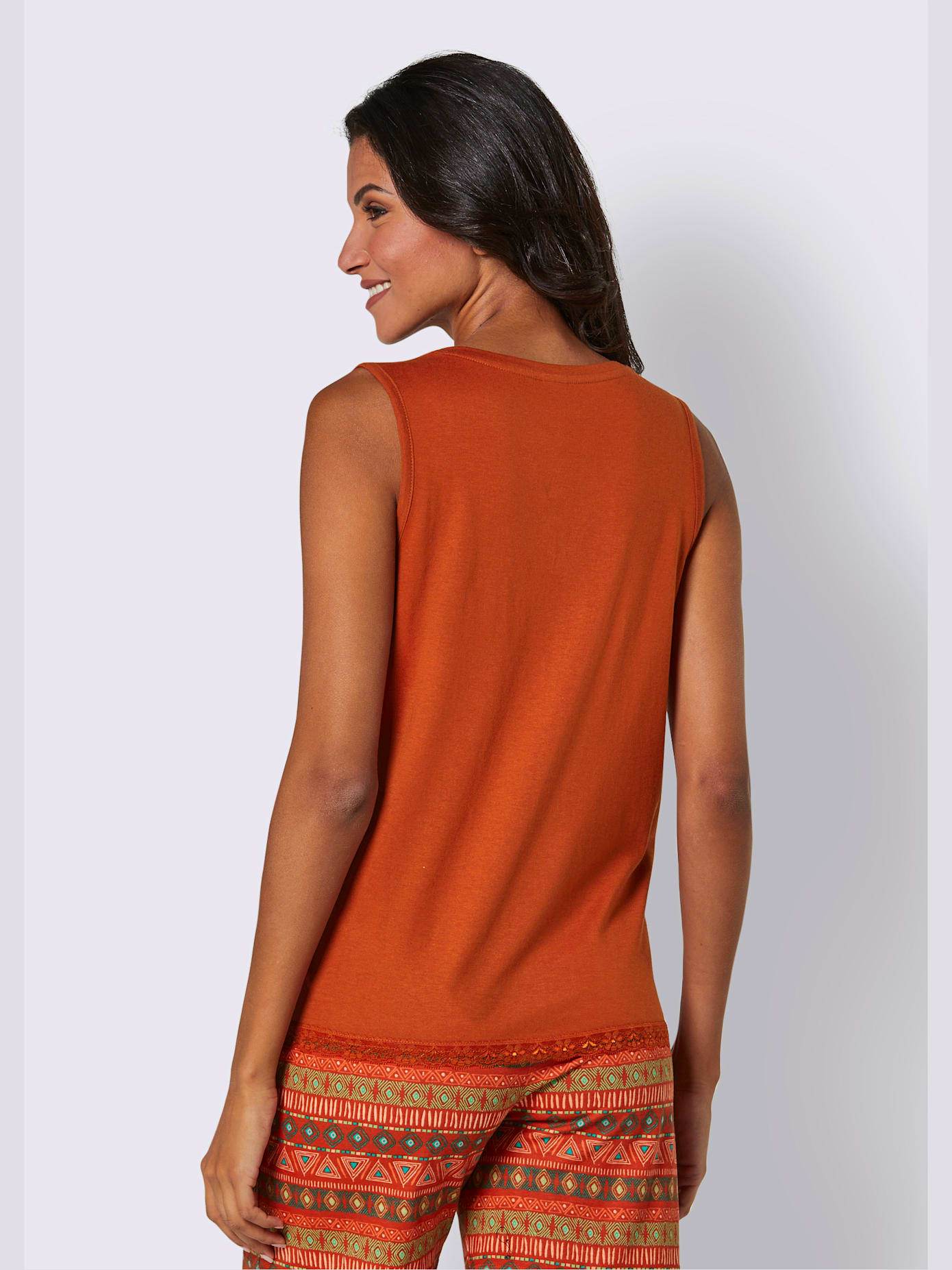 Pyjama-t-shirt jersey fin