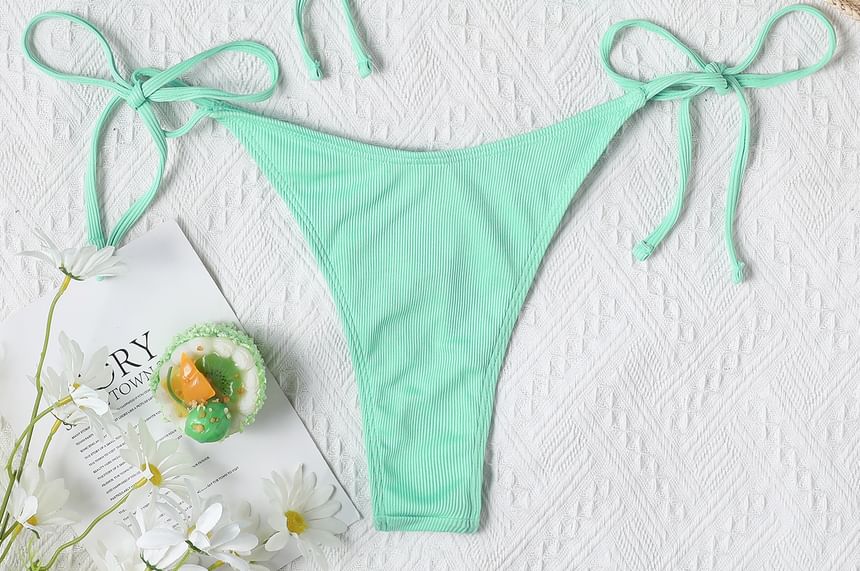 Serendo - Set: Effen bikinitop + broekje