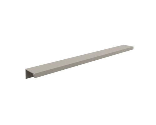 Badkamermeubelset FACKELMANN B.Paris BxHxD 705 x 498 x 465 mm Frontkleur cubanitgrijs met gegoten wastafel