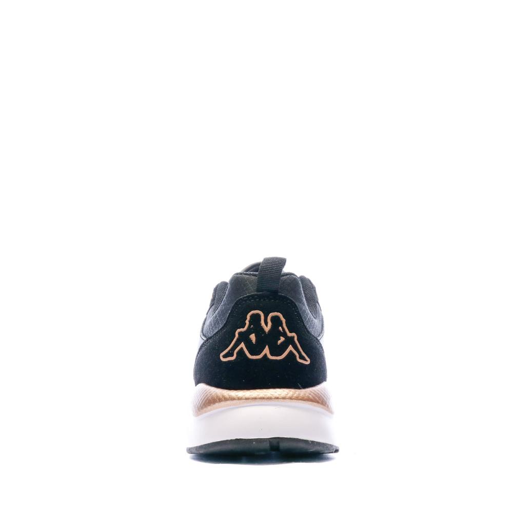 Kappa Baskets Noir/Rose Gold Femme Kappa Brady