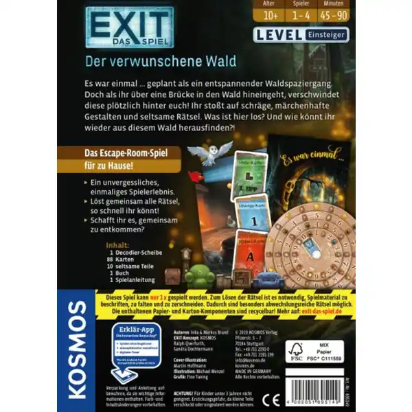 EXIT Das Spiel - Der verwunschene Wald