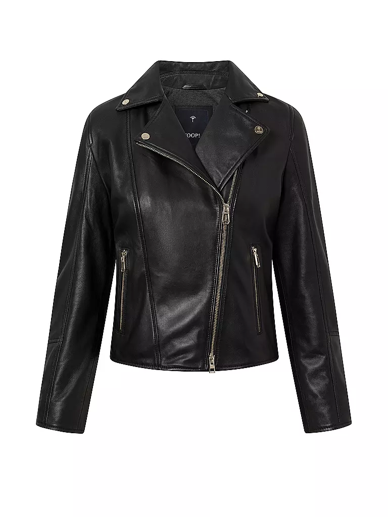 JOOP Lederjacke schwarz