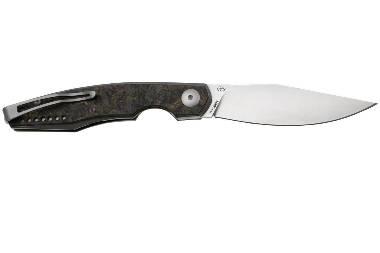 Viper Belone 5970TIFCG Dark Matter Gold Carbon Fiber zakmes, Jesper Voxnaes design