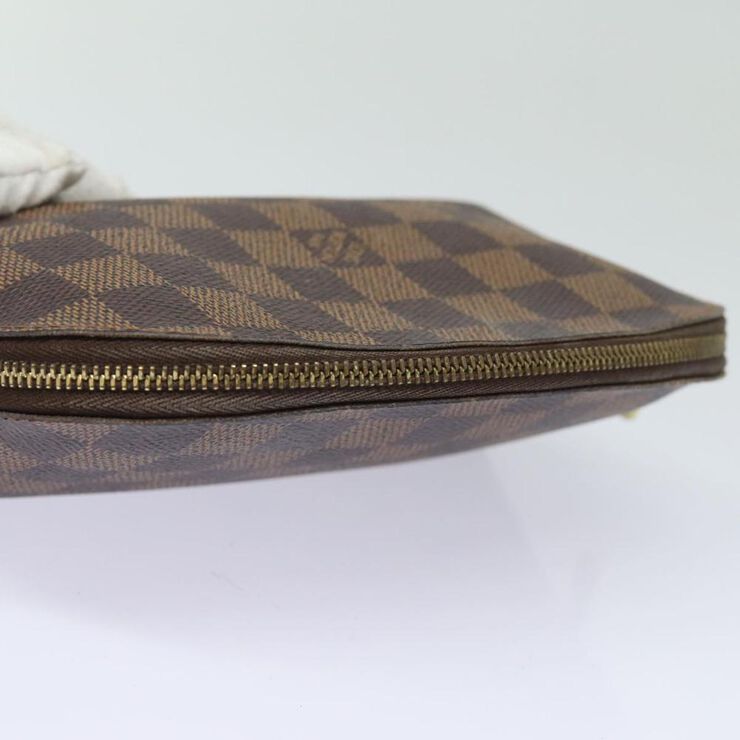 Louis Vuitton Vintage Louis Vuitton Cosmetic Pouch Brown
