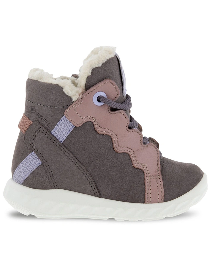 Leder-Stiefel SP.1 LITE INFANT gefüttert in gravity/woodrose