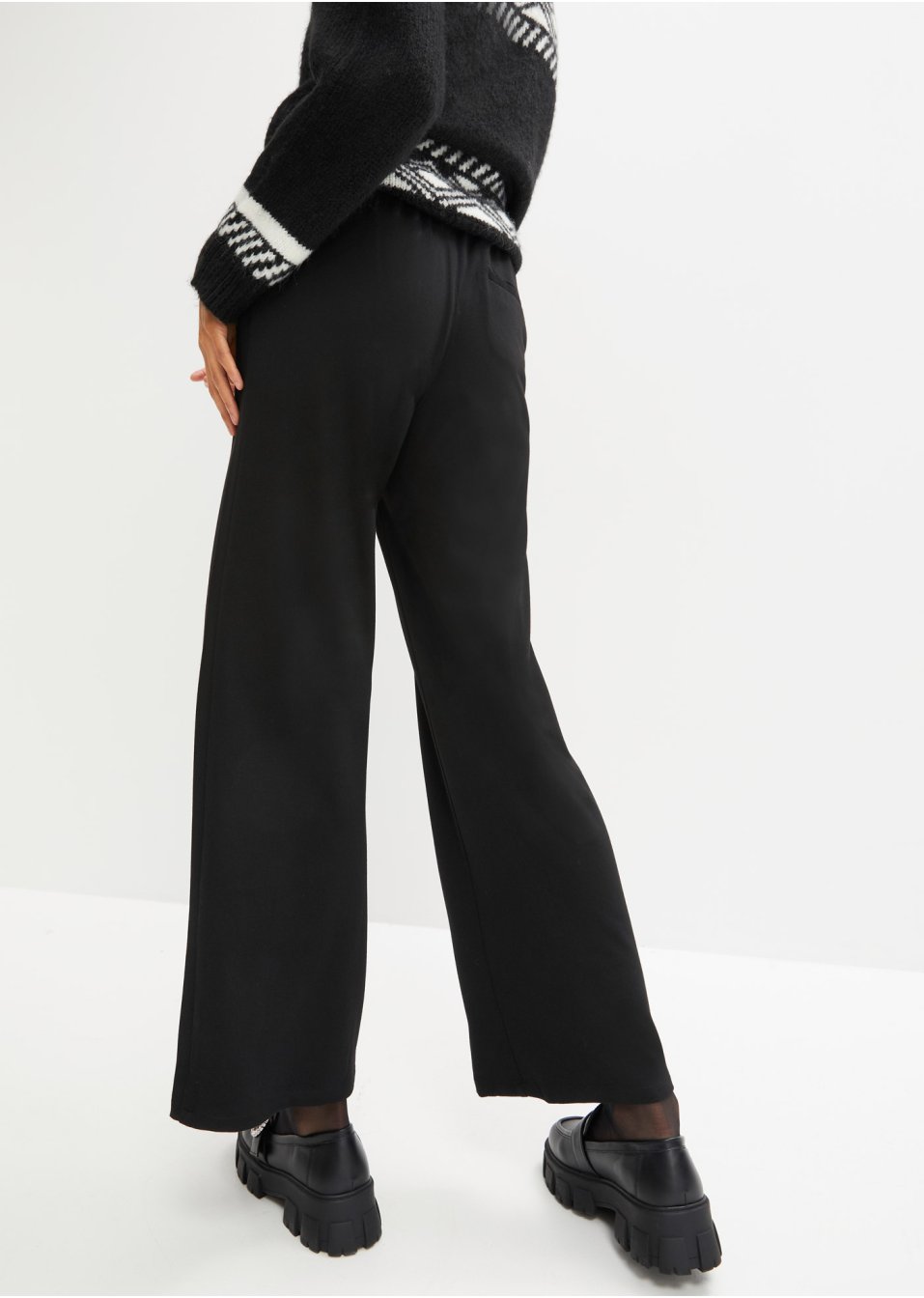 Pantalon Punto di Roma, jambes larges