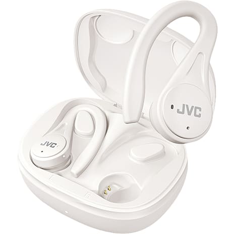 JVC Sport HA 25 B trådløse in-ear høretelefoner - hvid